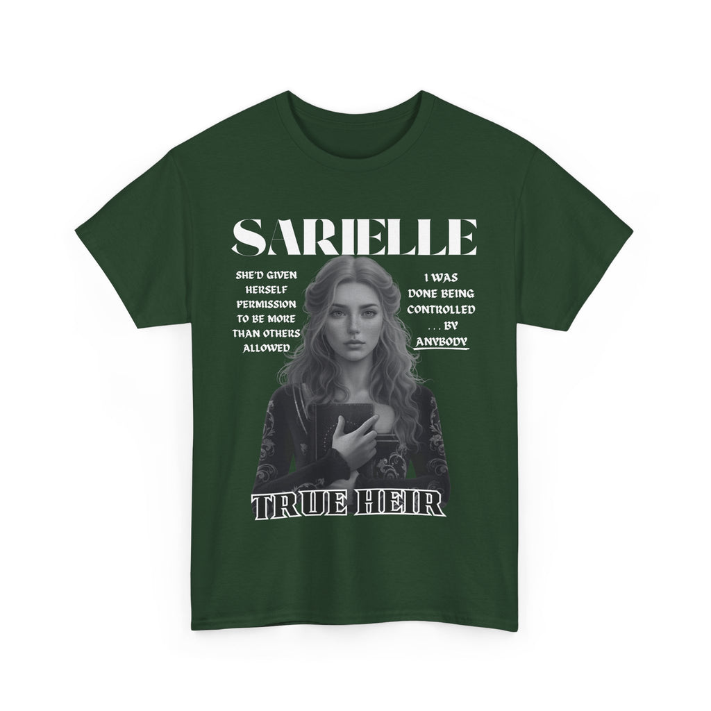 Sarielle - B&W Character Collection - Unisex Heavy Cotton Tee
