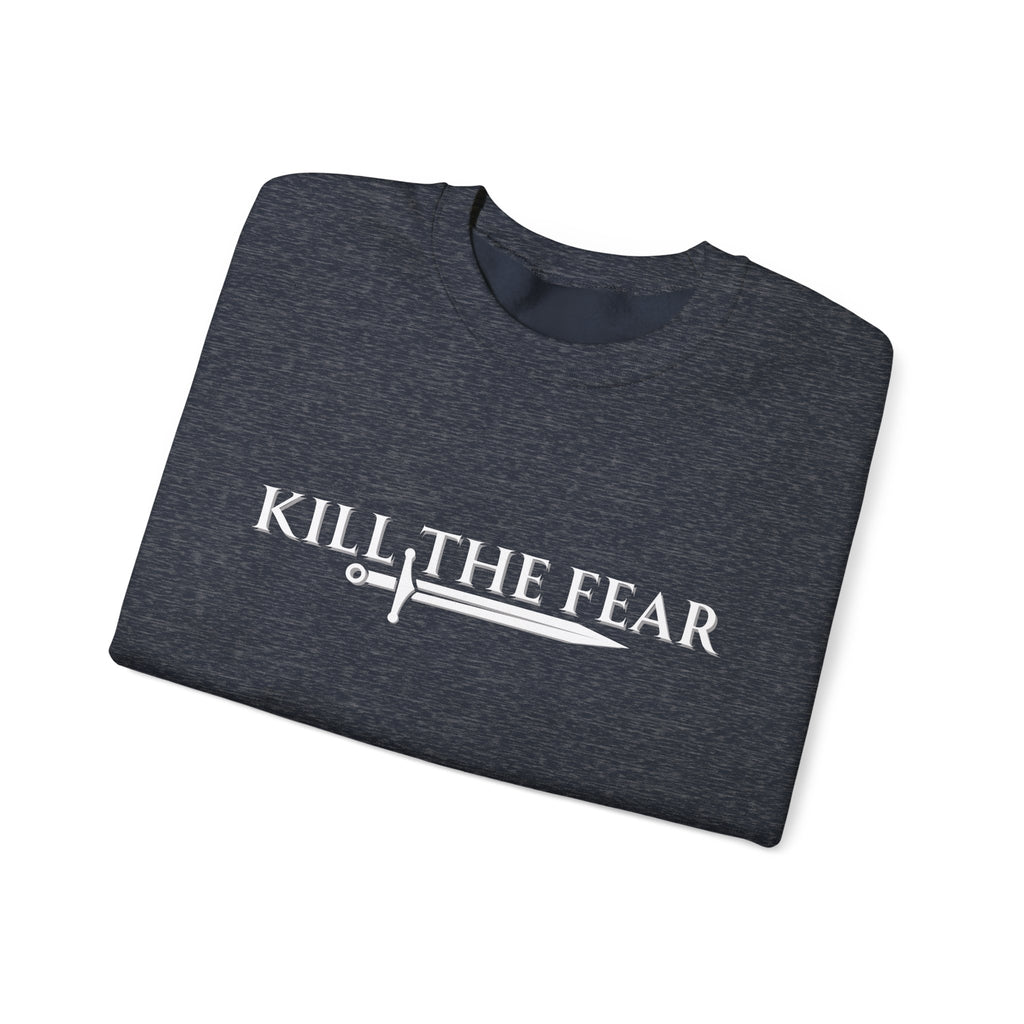 Kill the Fear w/ Sword - Unisex Crewneck Sweatshirt