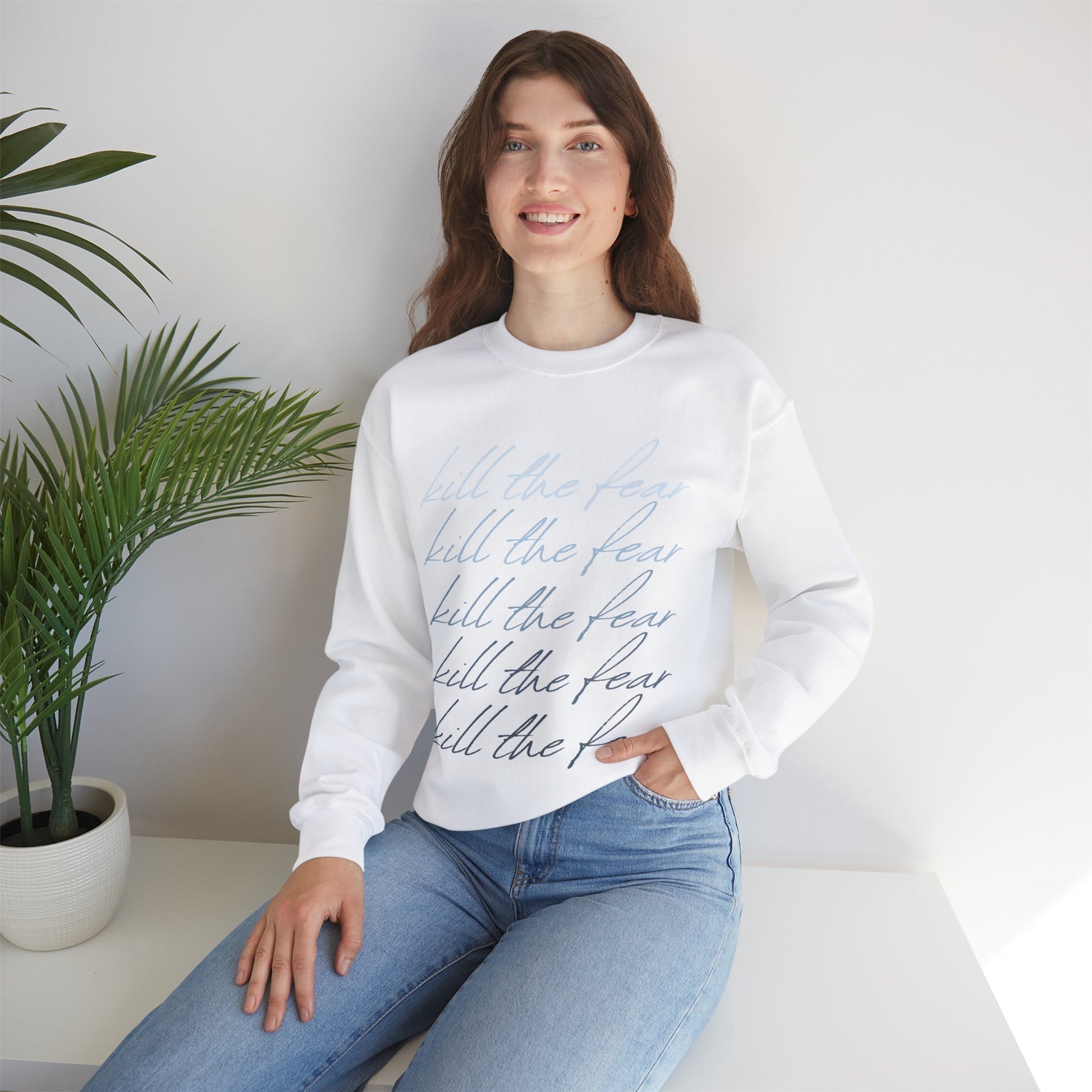 Kill the Fear Unisex Crewneck Sweatshirt