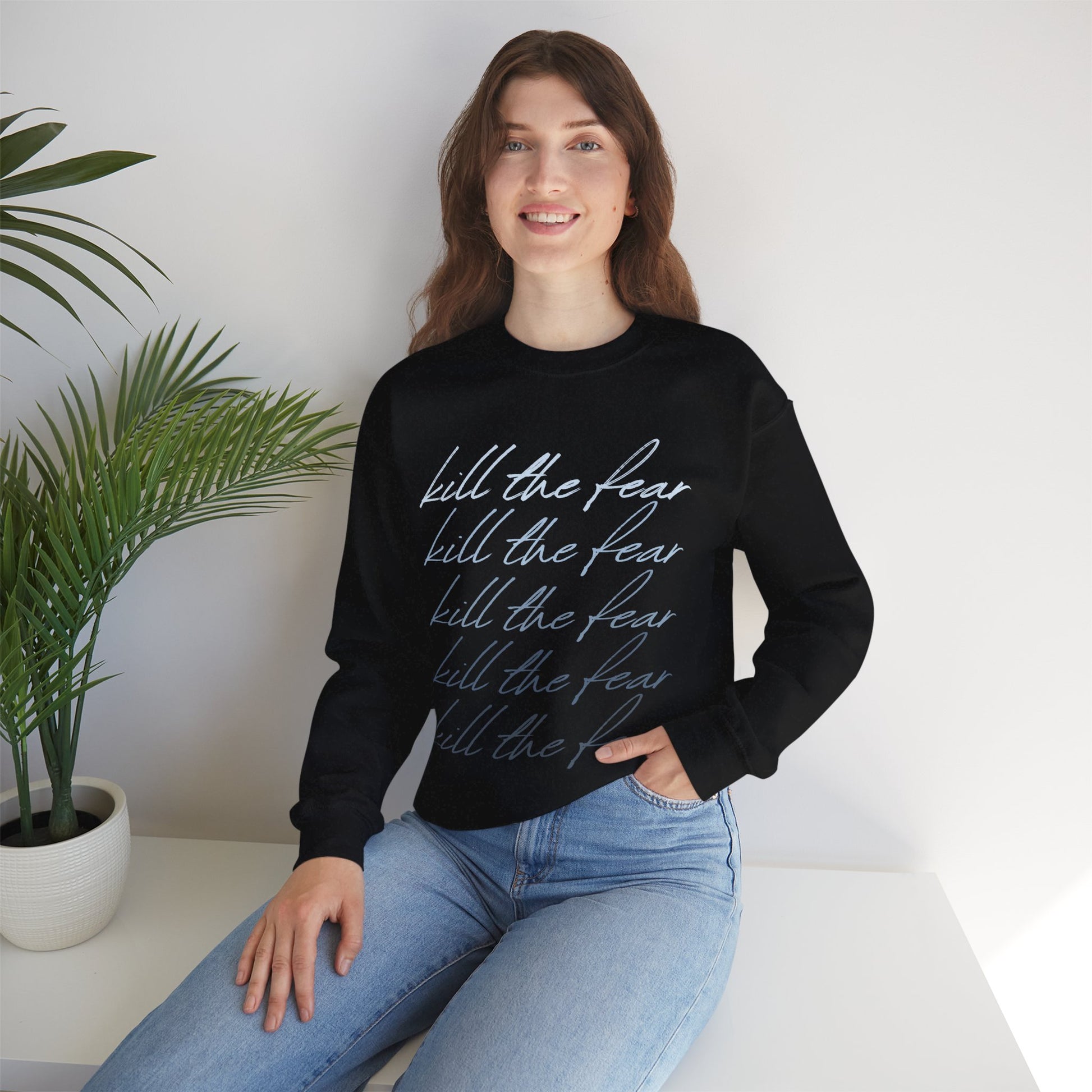 Kill the Fear Unisex Crewneck Sweatshirt