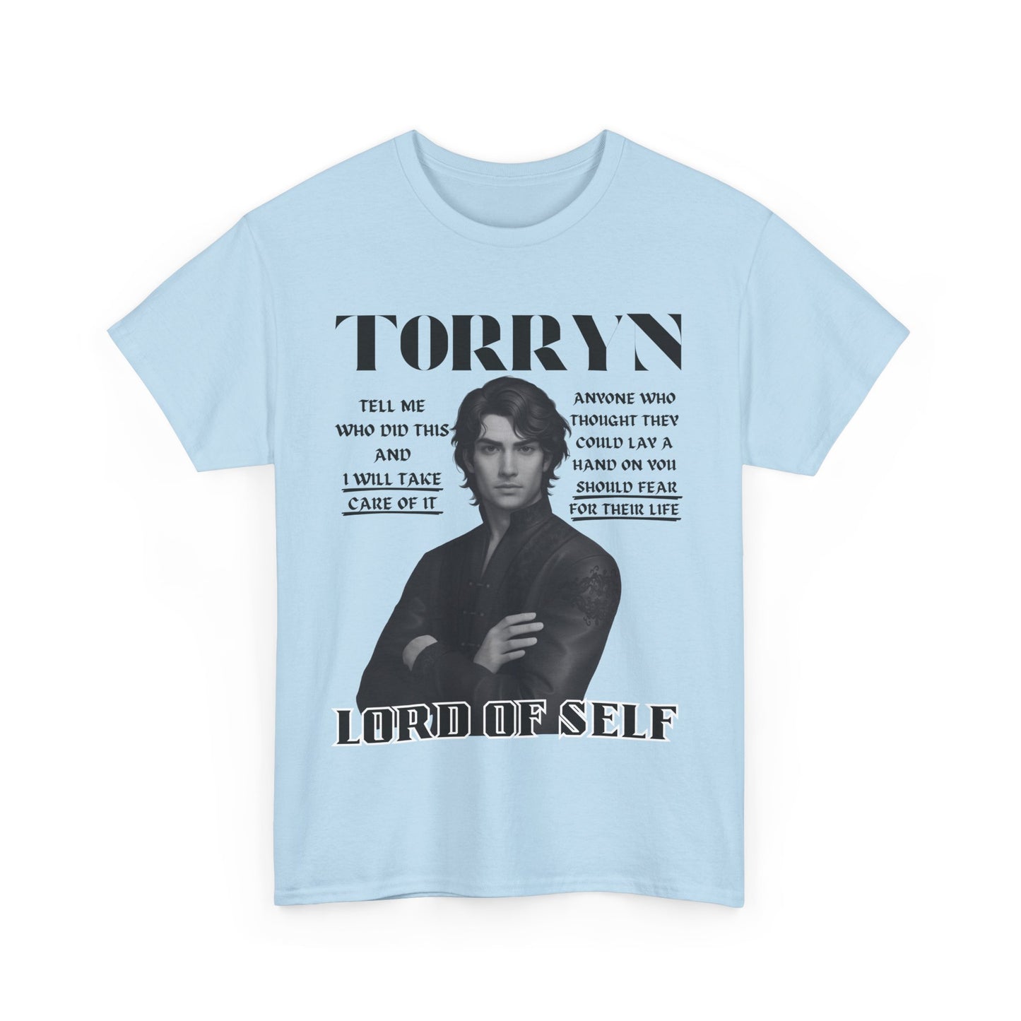 Torryn - B&W Character Collection - Unisex Heavy Cotton Tee