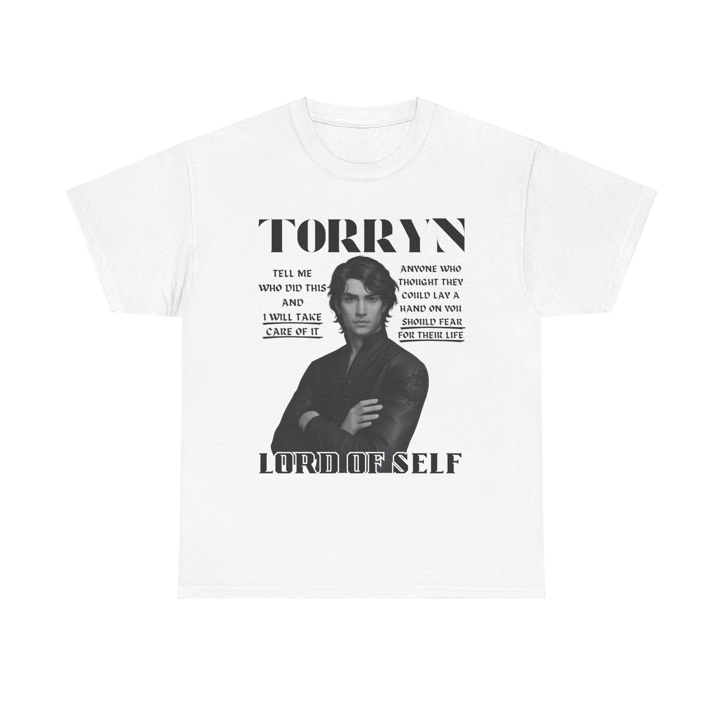 Torryn - B&W Character Collection - Unisex Heavy Cotton Tee