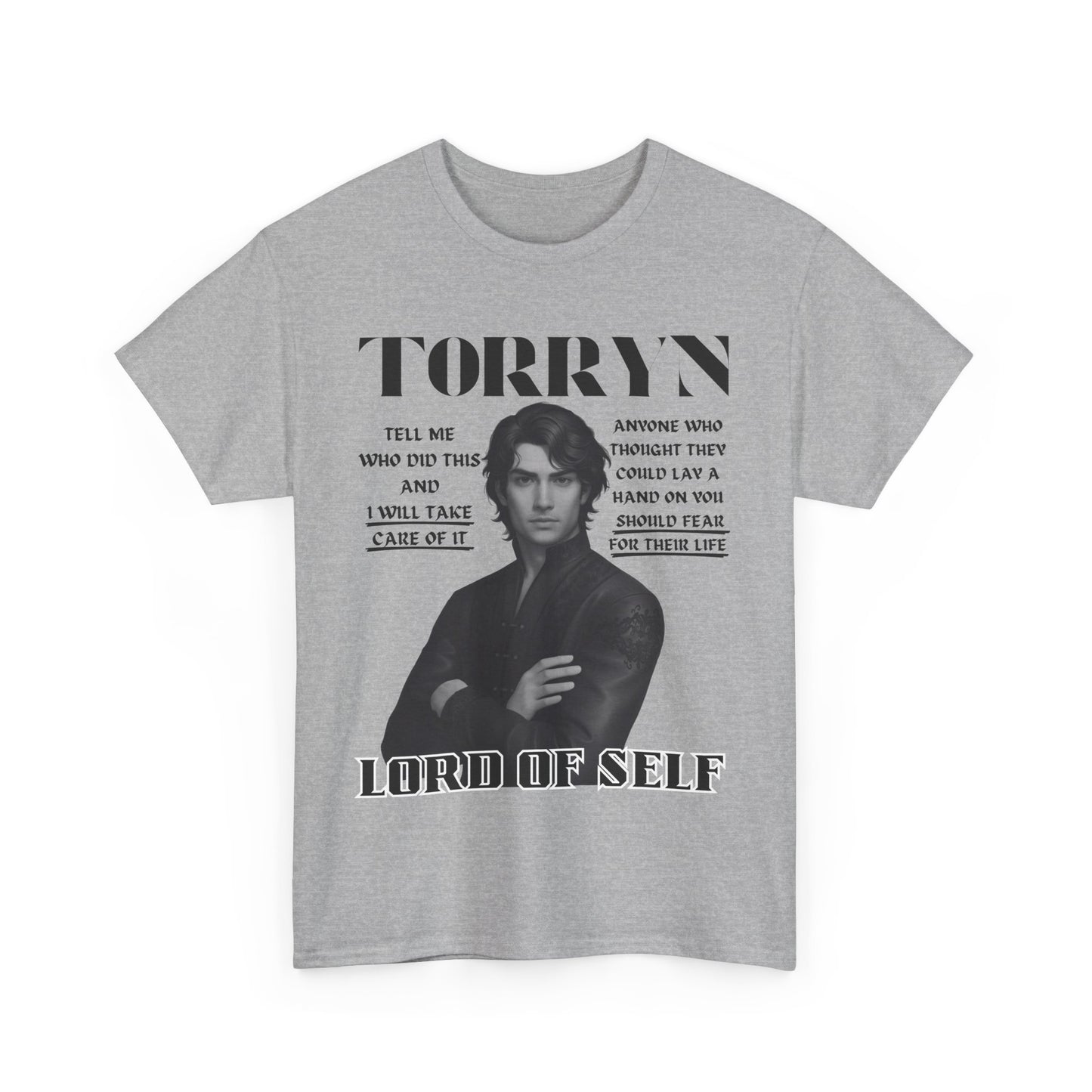 Torryn - B&W Character Collection - Unisex Heavy Cotton Tee