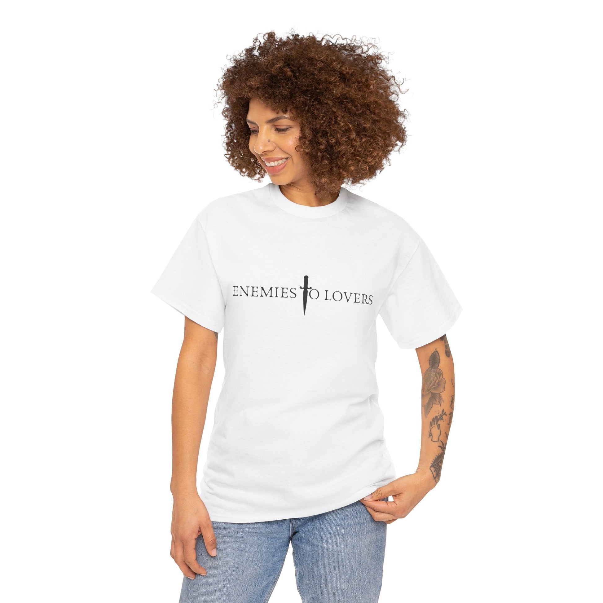 Enemies to Lovers - Unisex Heavy Cotton Tee