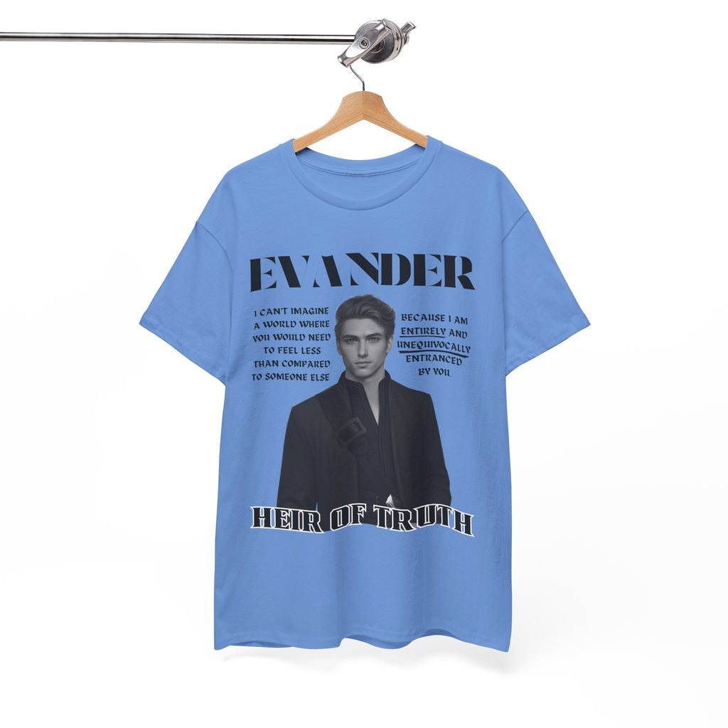 Evander - B&W Character Collection - Unisex Heavy Cotton Tee