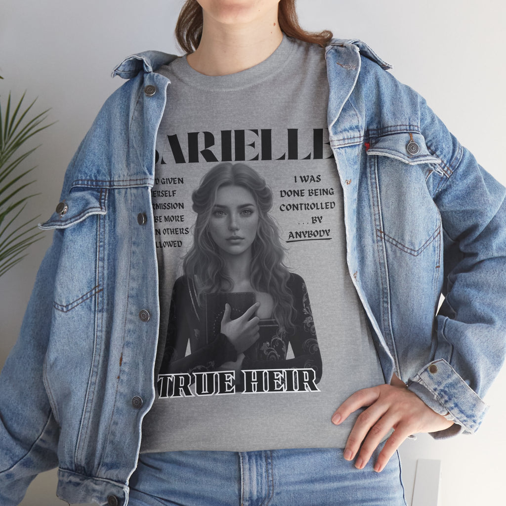 Sarielle - B&W Character Collection - Unisex Heavy Cotton Tee