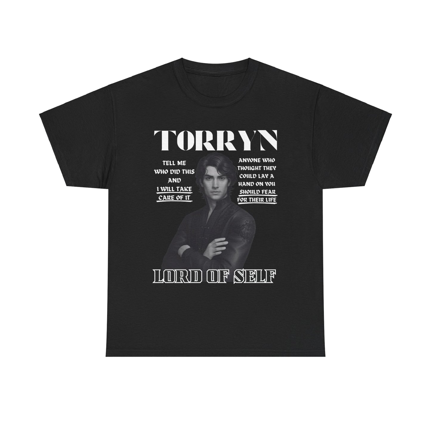 Torryn - B&W Character Collection - Unisex Heavy Cotton Tee