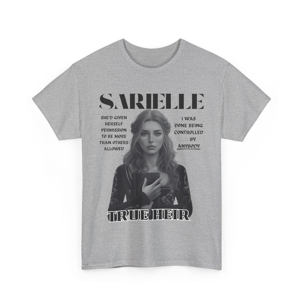 Sarielle - B&W Character Collection - Unisex Heavy Cotton Tee