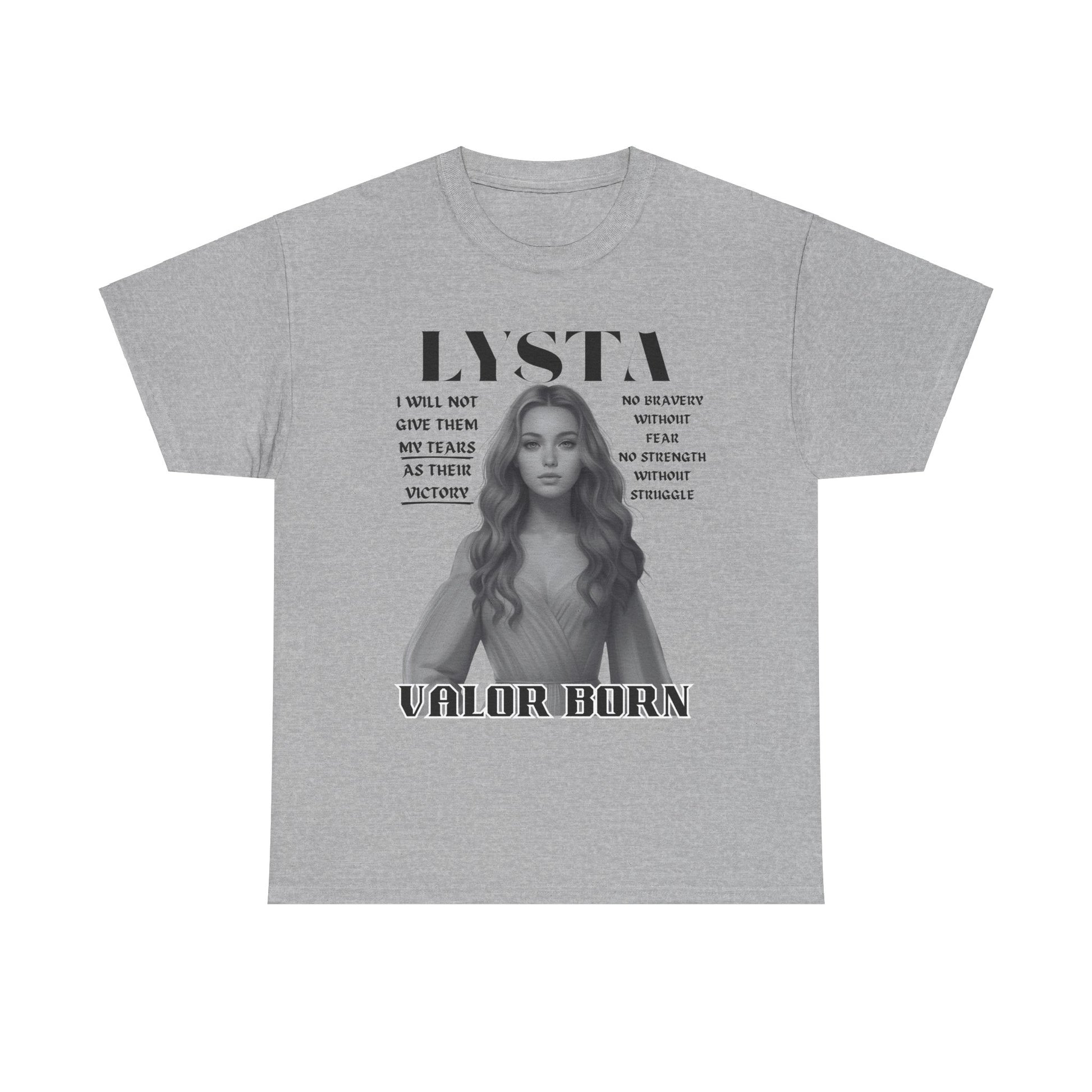 Lysta - B&W Character Collection - Unisex Heavy Cotton Tee