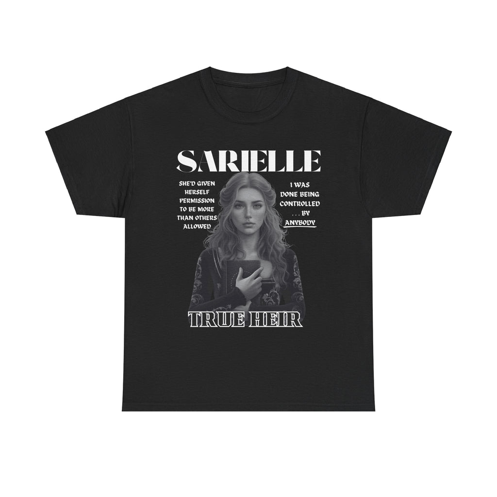 Sarielle - B&W Character Collection - Unisex Heavy Cotton Tee