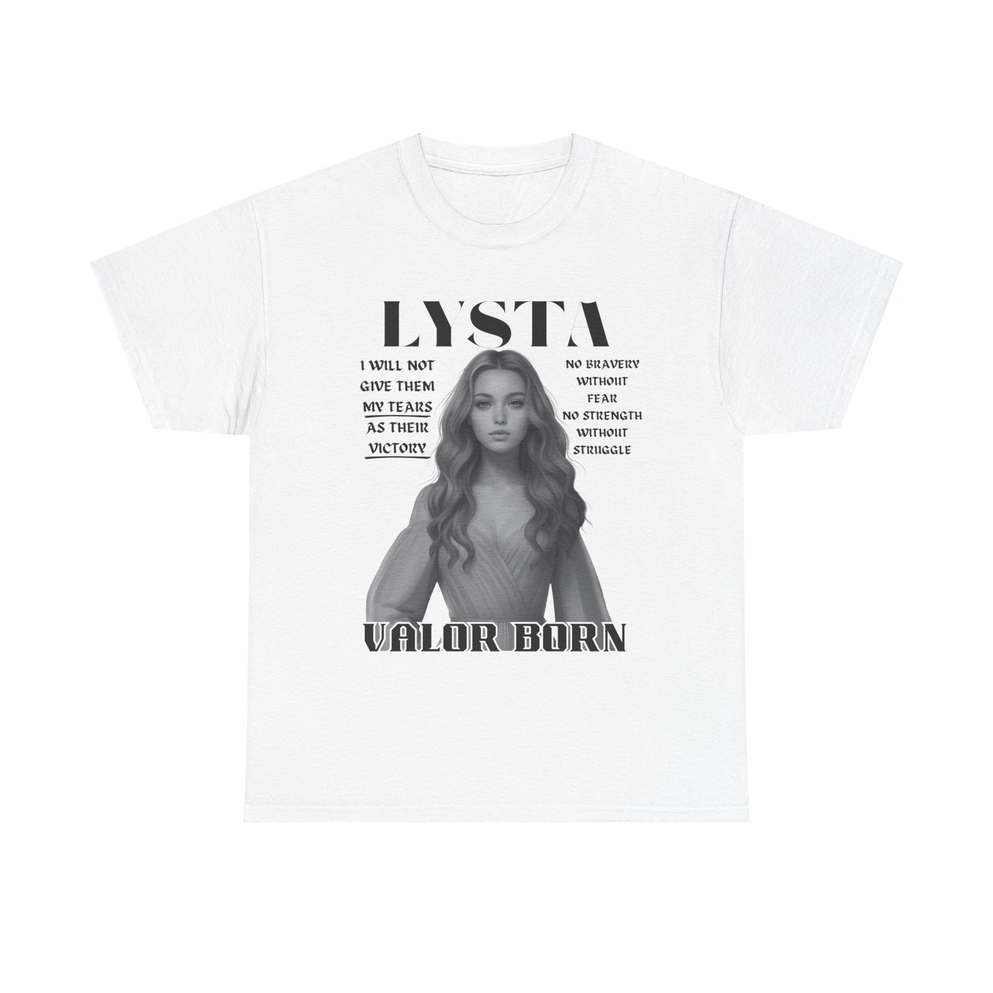 Lysta - B&W Character Collection - Unisex Heavy Cotton Tee