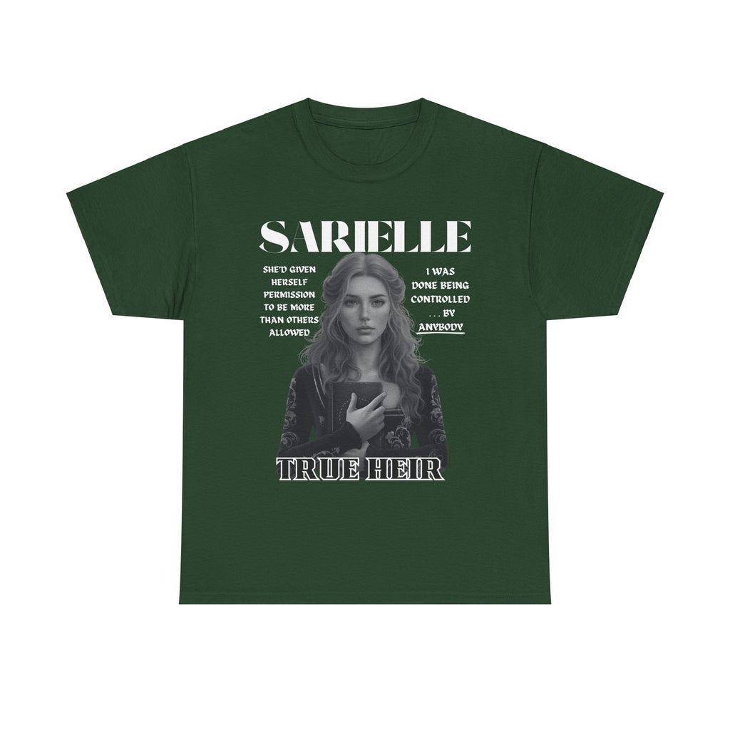 Sarielle - B&W Character Collection - Unisex Heavy Cotton Tee