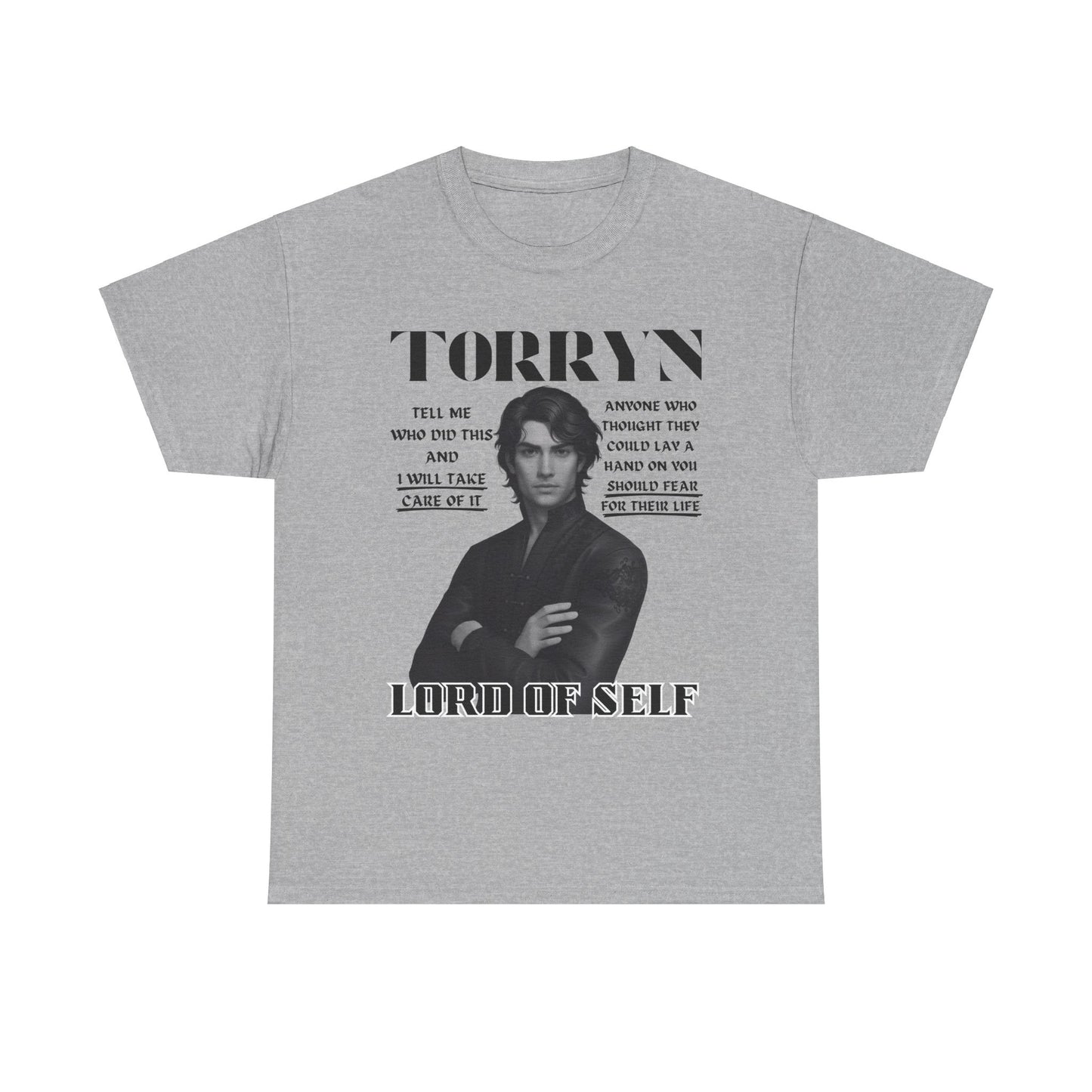 Torryn - B&W Character Collection - Unisex Heavy Cotton Tee