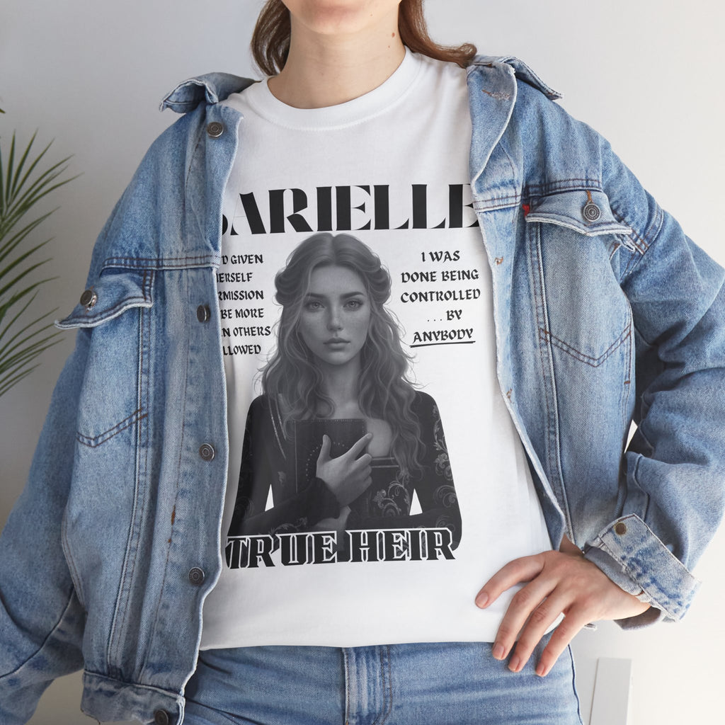 Sarielle - B&W Character Collection - Unisex Heavy Cotton Tee
