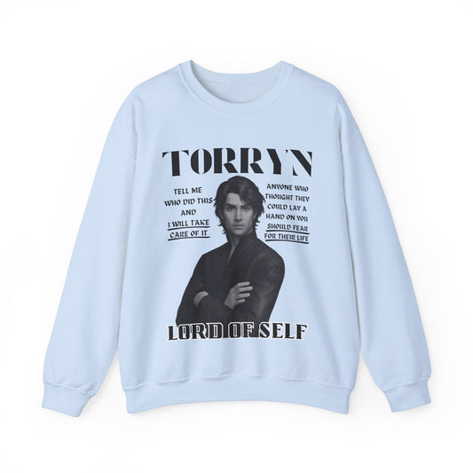 Torryn - B&W Character Collection - Unisex Crewneck Sweatshirt