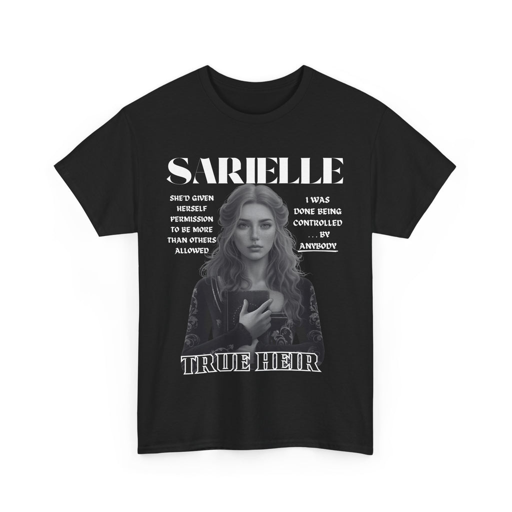 Sarielle - B&W Character Collection - Unisex Heavy Cotton Tee