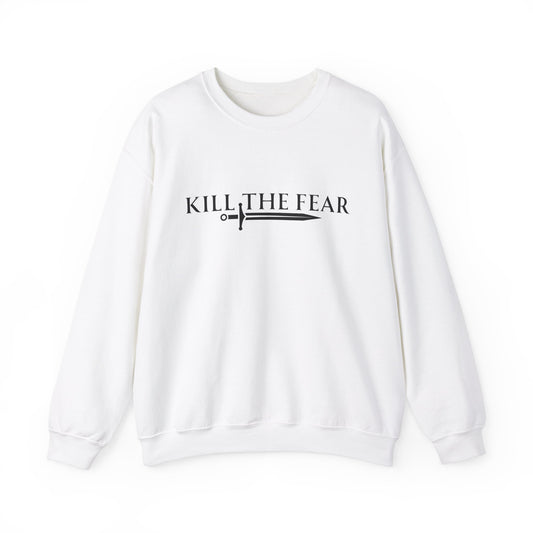 Kill the Fear w/ Sword - Unisex Crewneck Sweatshirt