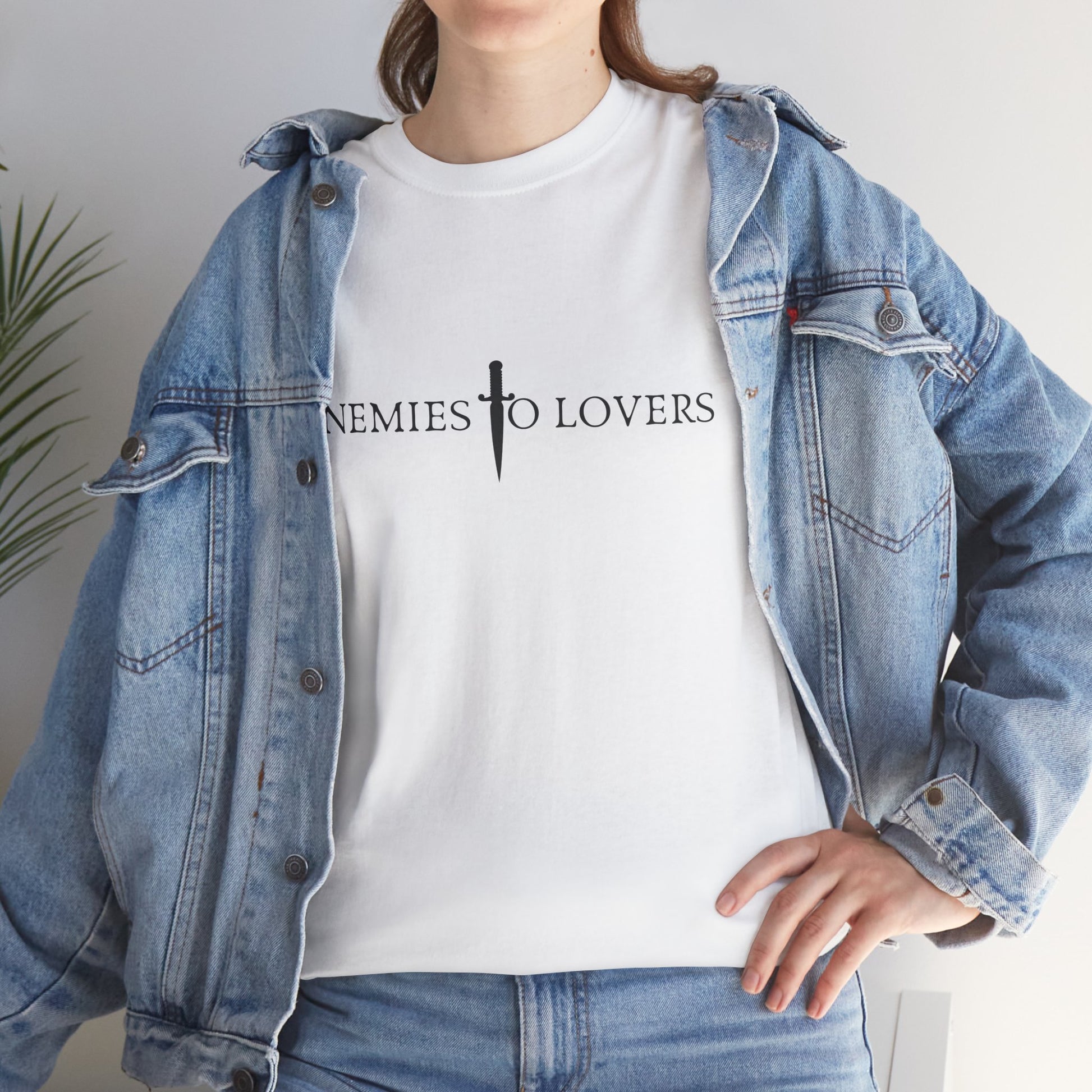 Enemies to Lovers - Unisex Heavy Cotton Tee