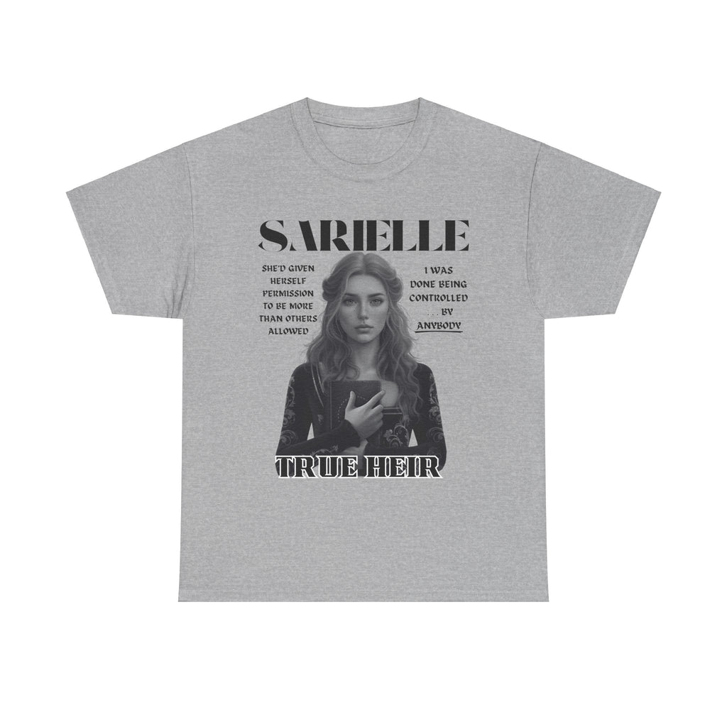 Sarielle - B&W Character Collection - Unisex Heavy Cotton Tee