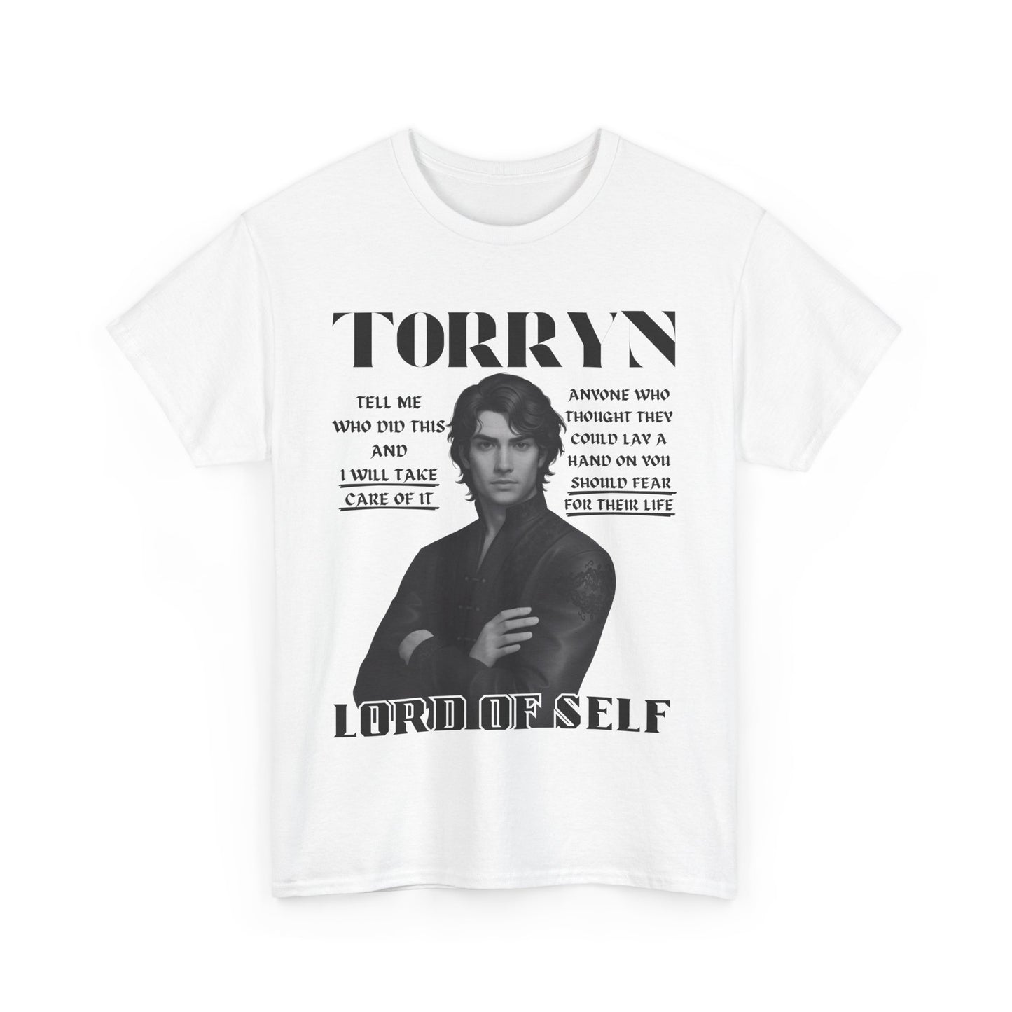 Torryn - B&W Character Collection - Unisex Heavy Cotton Tee