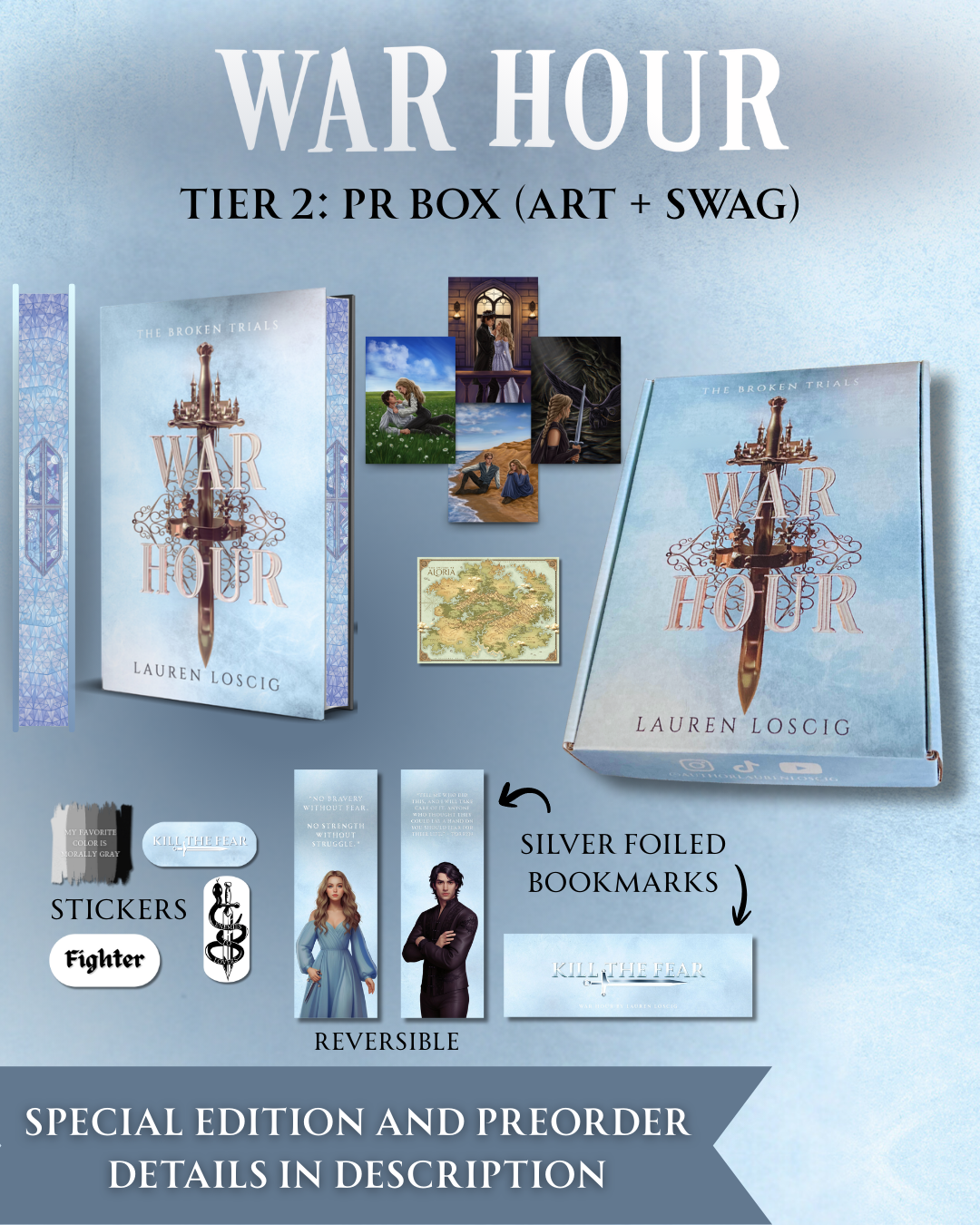 Tier 2: PR Box of Deluxe Hardcover War Hour